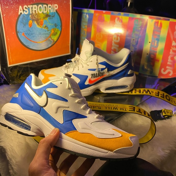 🆕 - Nike ✔️ Air Max 2 - White/University Gold - - Picture 8 of 8